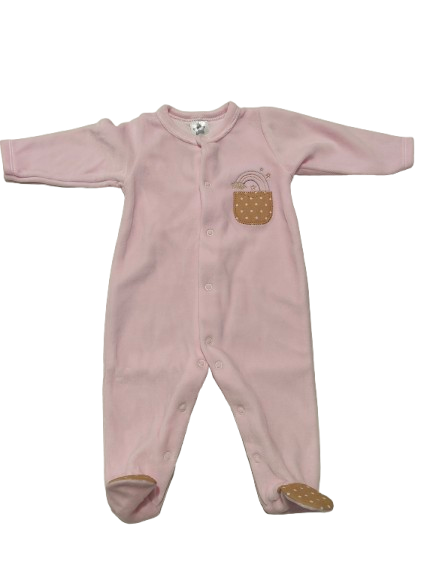 Pyjama en Velours - Rose