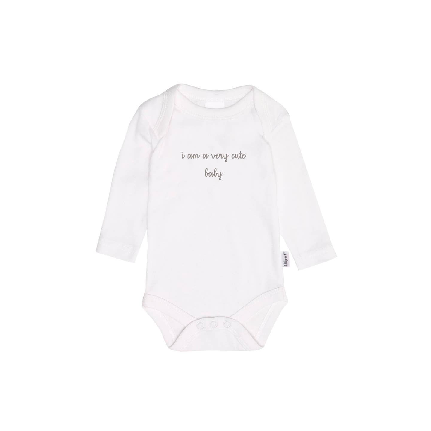 Lot de 2 Bodies Manches longues - Ourson & Blanc