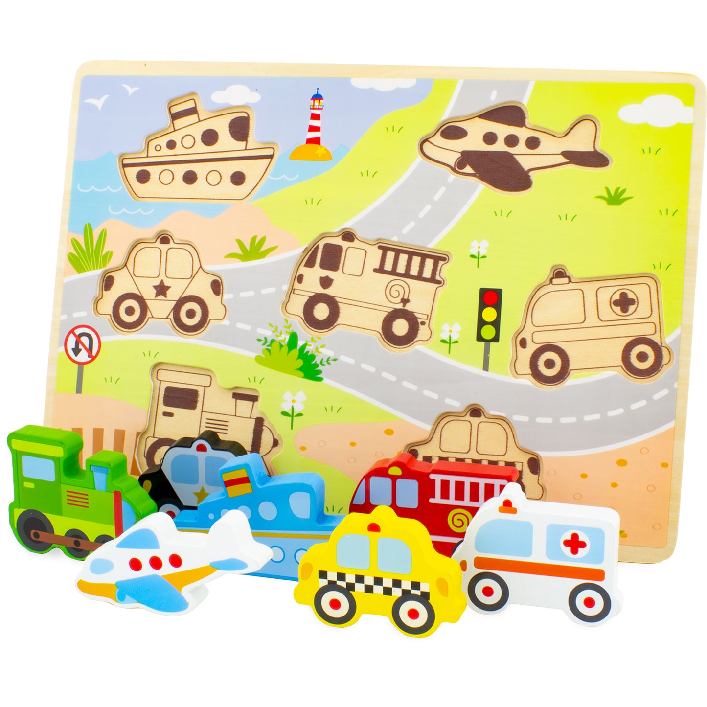 Puzzle : Les Véhicules (7 pcs)
