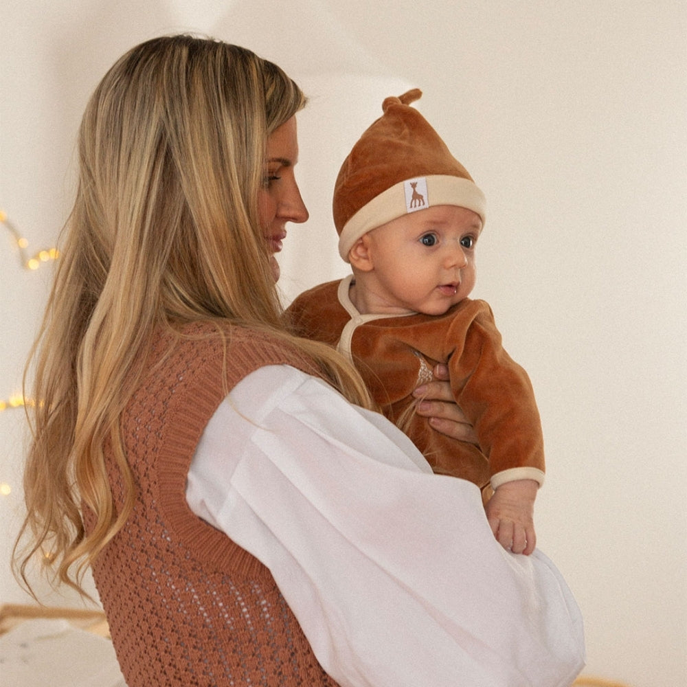 Bonnet Naissance Camel (Sophie la Girafe®)