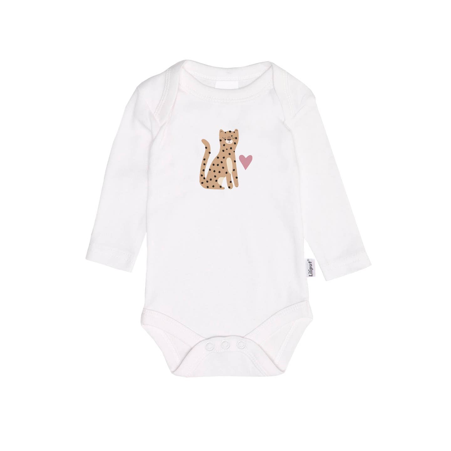 Lot de 2 Bodies Manches longues - Blanc & Vieux Rose