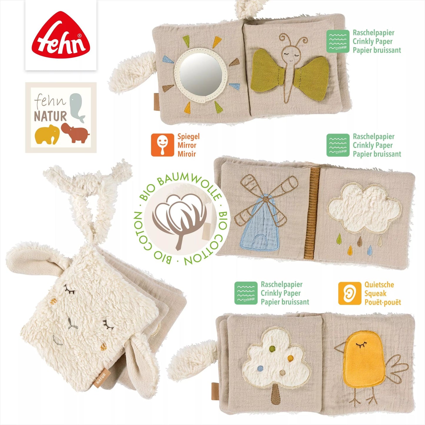 Livre Tissu Mouton