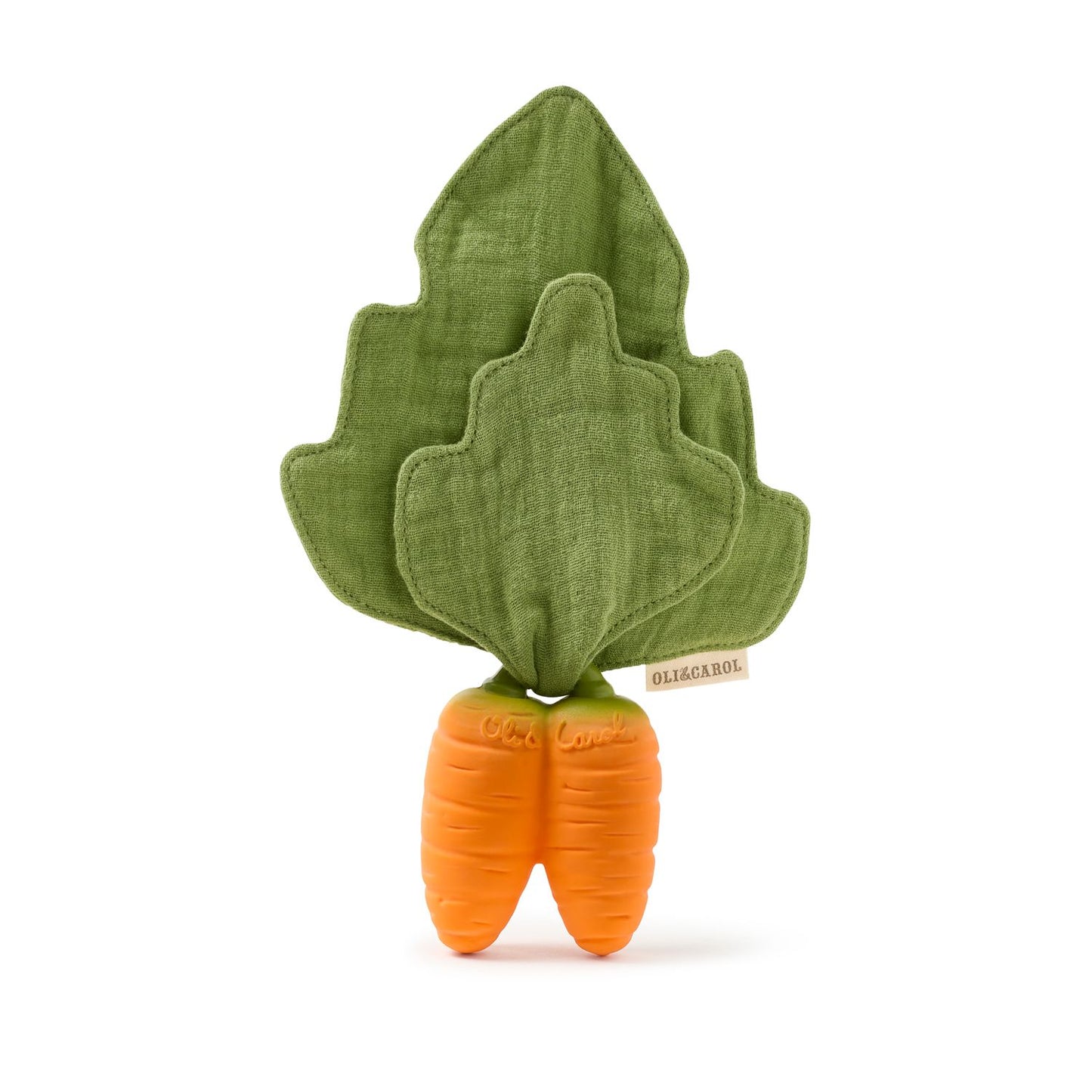 đ„ Cathy la Carotte (mini doudou-anneau de dentition)
