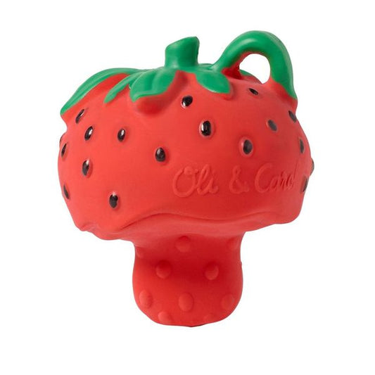 🍓 Sweetie la Fraise (mini jouet de dentition)