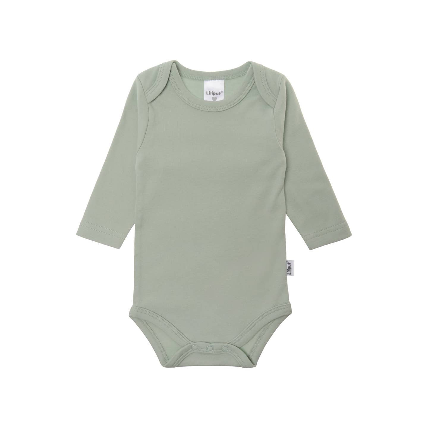 Lot de 2 Bodies Manches longues - Blanc & Vert Sauge