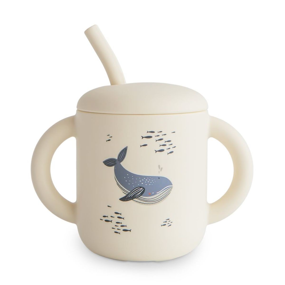 Tasse avec Paille - Baleine