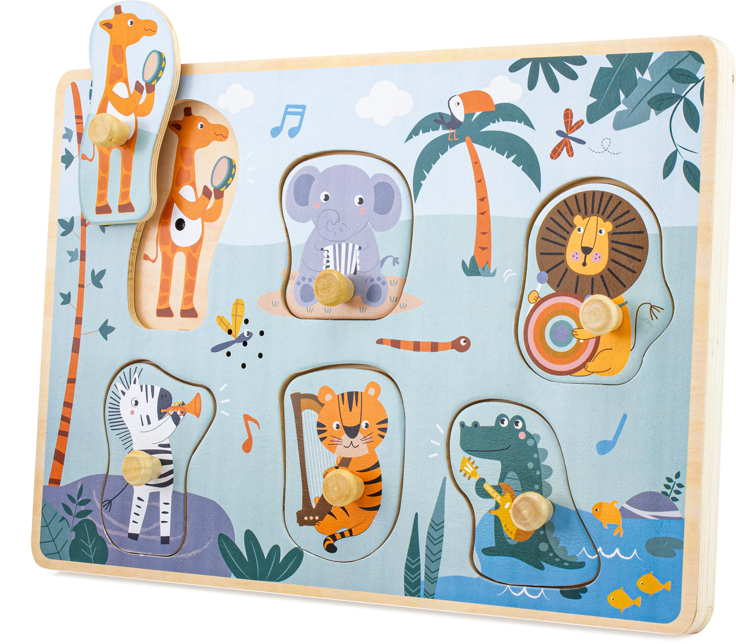 Puzzle Sonore : Jungle Musicale