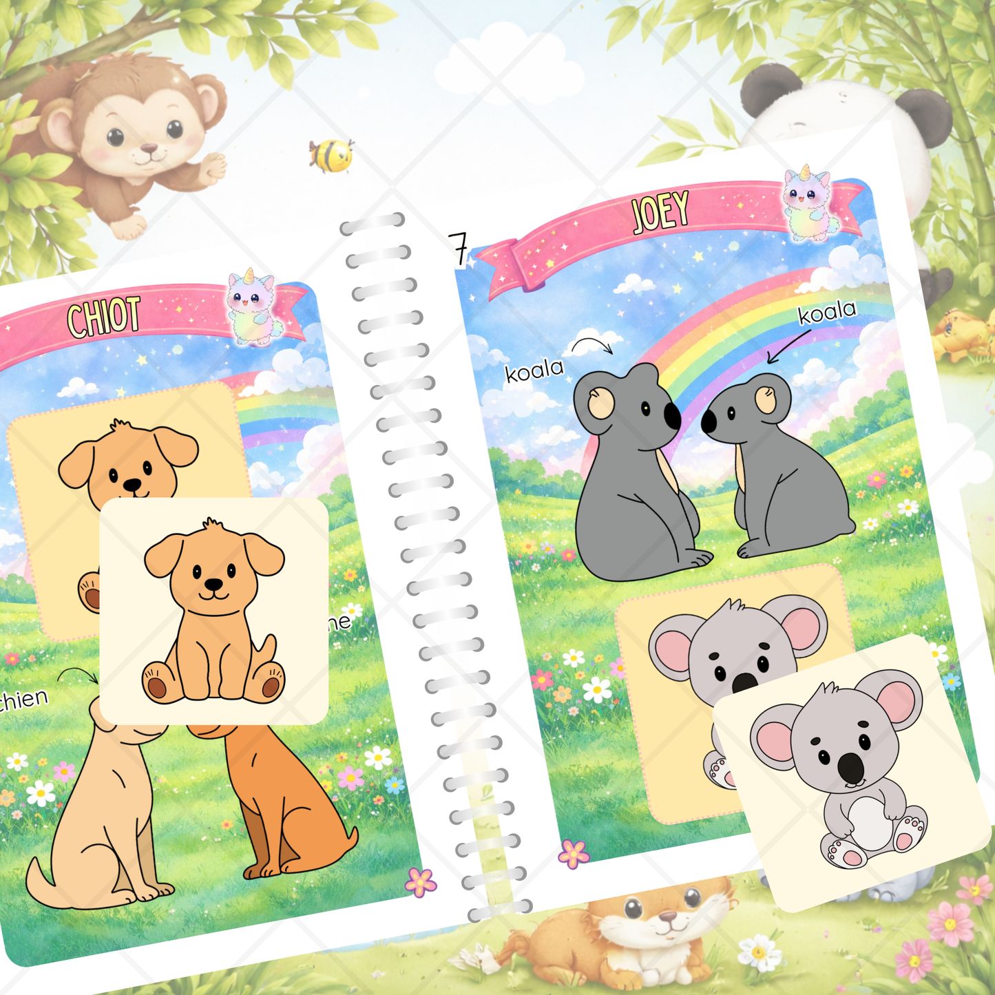 Cahier d'éveil " Je découvre les animaux "