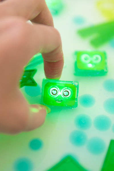 Cubes Lumineux - Vert