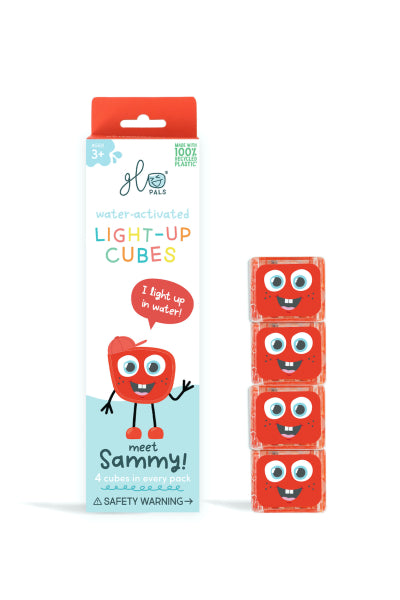 Cubes Lumineux - Rouge