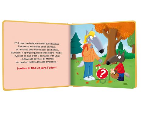 P'tit Loup - Le livre des Odeurs