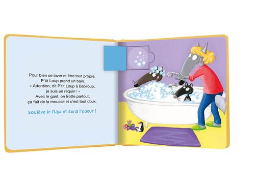 P'tit Loup - Le livre des Odeurs