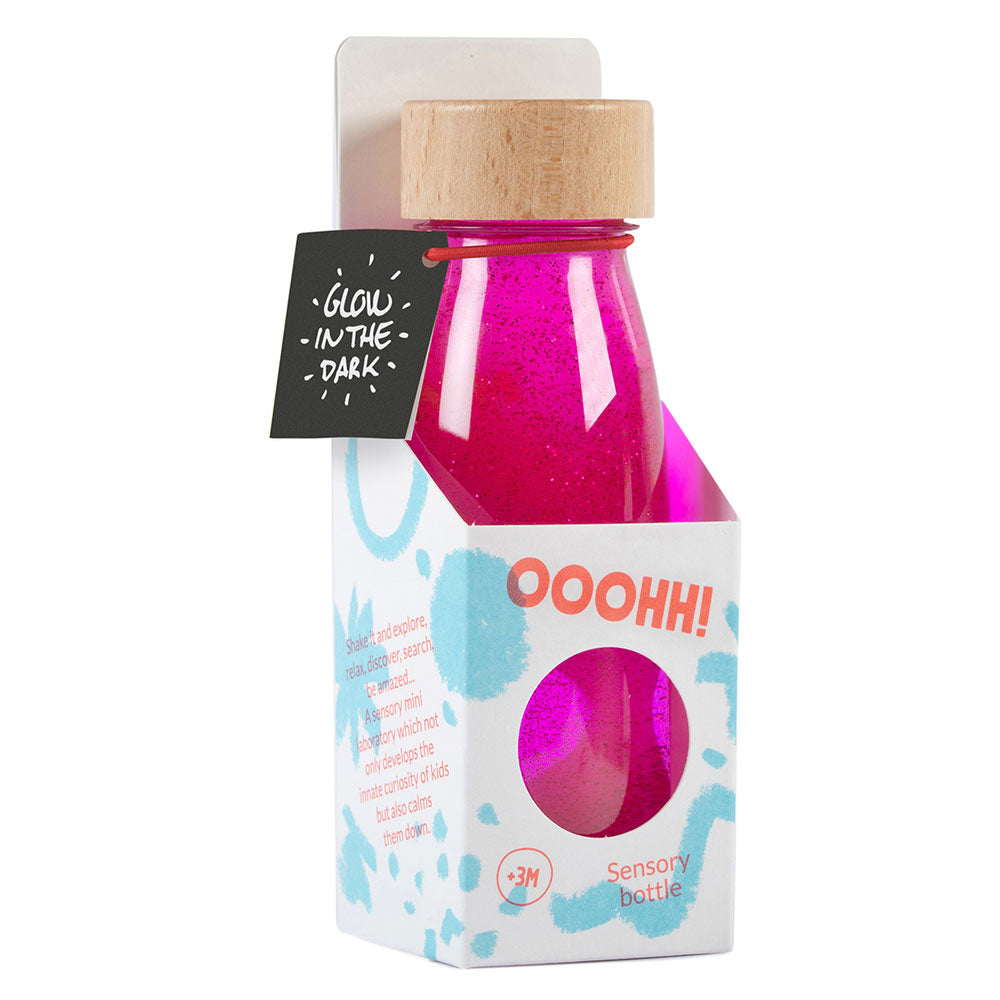 Bouteille Sensorielle - Rose Fluorescente