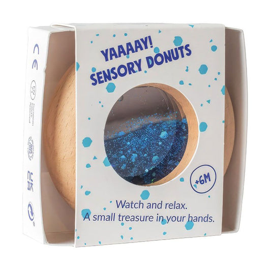 Donuts Sensoriel - Bleu paillettes
