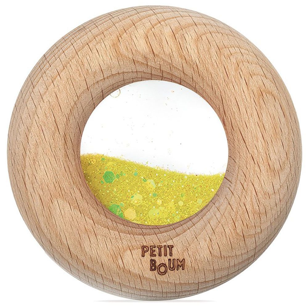 Donuts Sensoriel - Jaune paillettes