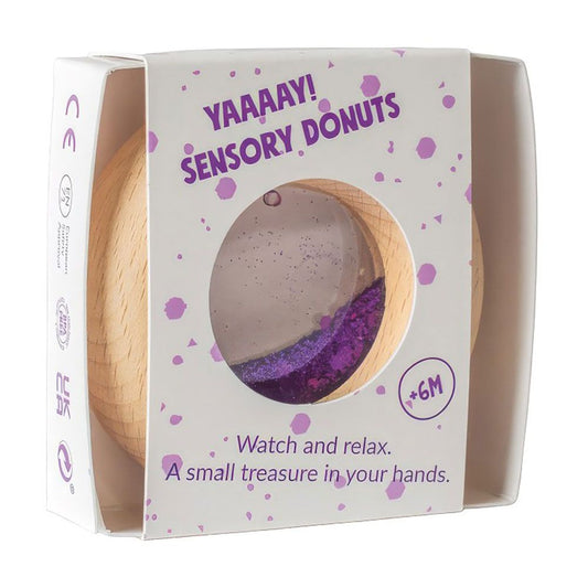 Donuts Sensoriel - Violet paillettes