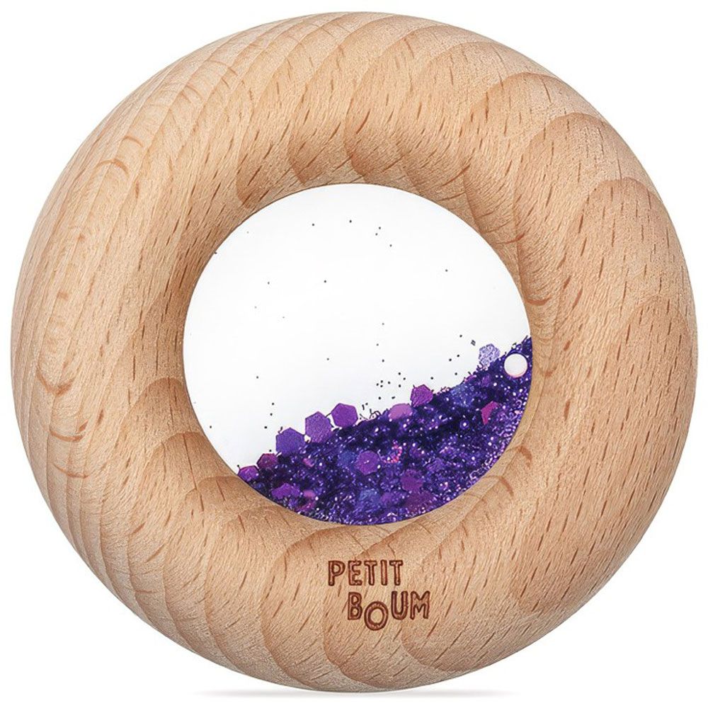 Donuts Sensoriel - Violet paillettes