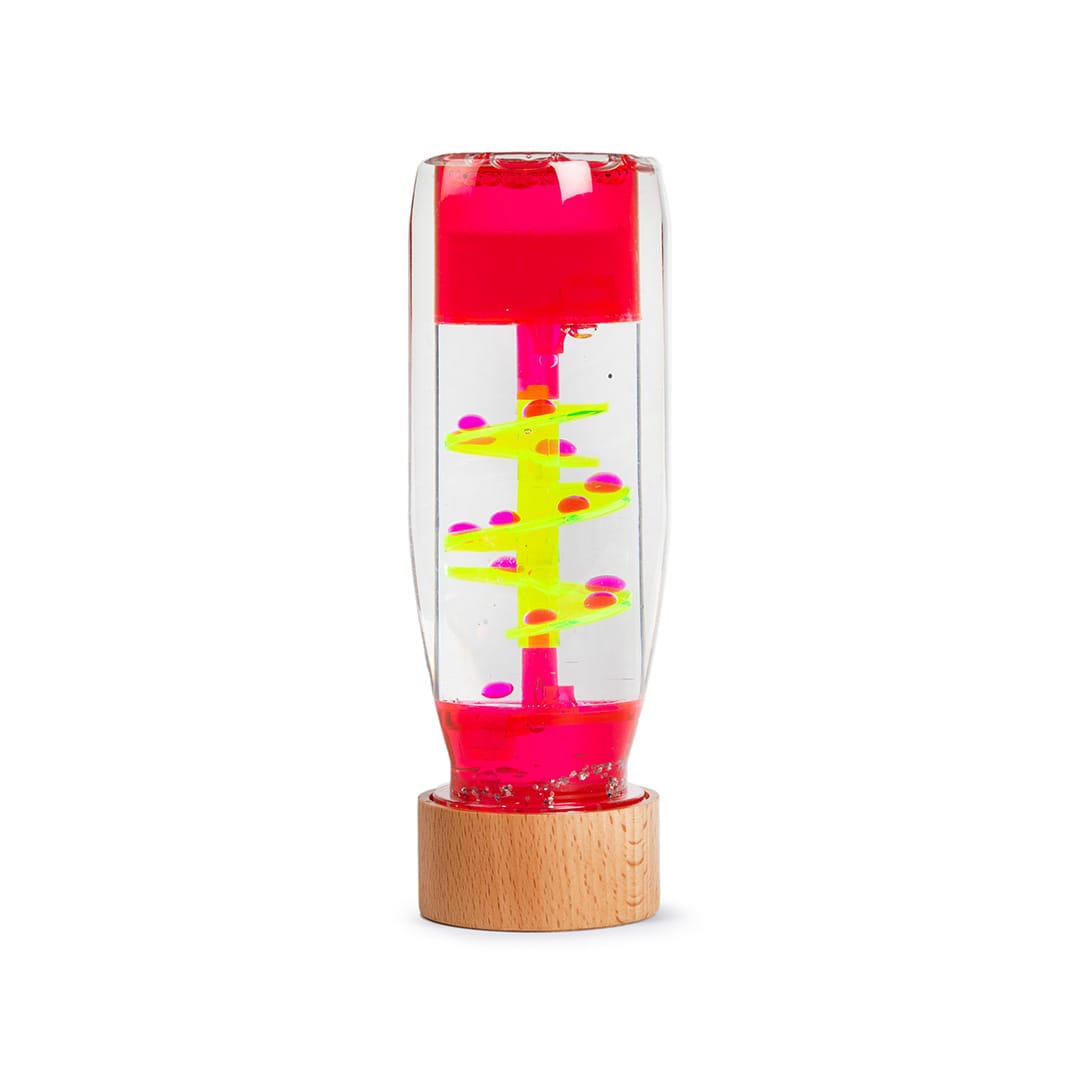 Bouteille Sensorielle - Spirale Rose
