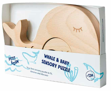 Puzzle Sensoriel - Baleine